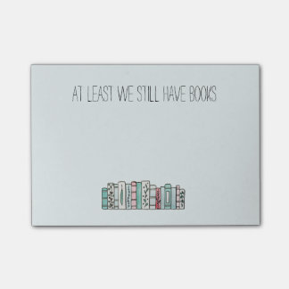 We hebben tenminste nog boeken post-it® notes