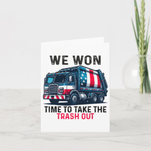 We hebben tijd gewonnen om de vuilnisbak uit de Tr Kaart