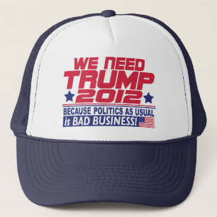 We hebben Trump 2012 nodig Trucker Pet