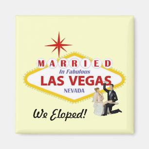 We hebben uitgeput! Gehuwd in Las Vegas Magnet Magneet