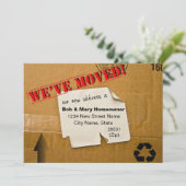 WE HEBBEN VERPLAATST - AANKONDIGINGEN - Vak (Staand voorkant)