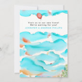 We hebben verplaatst leuke moderne nieuwe adres Wa Aankondiging (Achterkant)