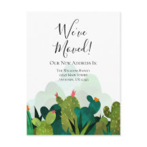 We hebben Waterverf Cactus Cacti Moving