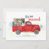 We hebben Waterverf nieuwe adresverplaatsing verpl Aankondiging (Voorkant)