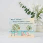 We hebben Waterverf Ocean Beach Budget Move verpla Aankondiging (Staand voorkant)