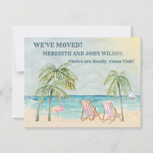 We hebben Waterverf Ocean Beach Budget Move verpla Aankondiging