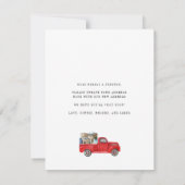 We hebben Waterverf Red Truck Moving (Achterkant)