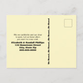 We hebben zoete maïsgele deuren naar het zuidweste briefkaart (Achterkant)