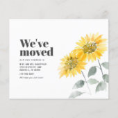 We hebben Zonnebloem Bewegende Aankondiging (Voorkant)