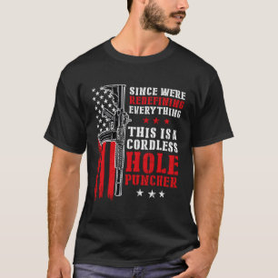 We herdefiniëren alles en dit is een draadloos gat t-shirt