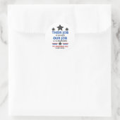 We herinneren ons je Sticker (Tas)