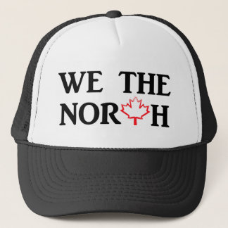 We het Noorden met Red Maple Leaf Trucker Pet