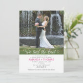 We hielden de weddenschappen van de Knot. Kaart (Staand voorkant)