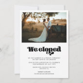 We hielden  retro script aankondiging (Voorkant)