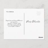 WE HIELPEN | Aankondiging van het script van de br Briefkaart (Achterkant)