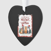 We Hiss You A Meowy Catmas Funny Cat Christmas Ugl (devant)