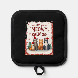 We Hiss You A Meowy Catmas Funny Cat Christmas Ugl Pannenlap
