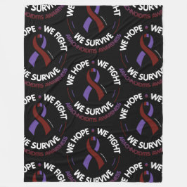 We hopen dat we vechten om te overleven...Arachnoi Fleece Deken