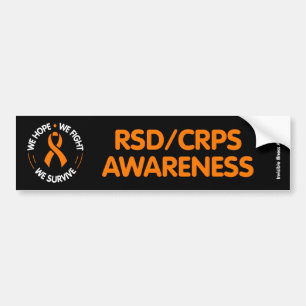 We hopen dat we vechten We overleven...RSD/CRPS Bumpersticker