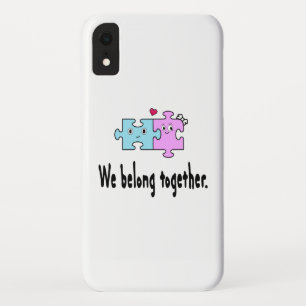 We horen bij elkaar iPhone XR hoesje
