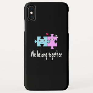 We horen bij elkaar iPhone XS max hoesje