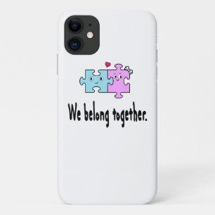 We horen bij elkaar iPhone 11 hoesje