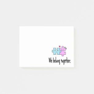 We horen bij elkaar post-it® notes
