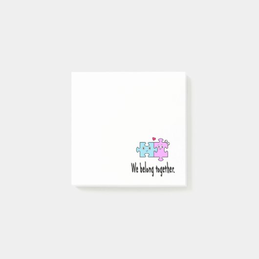 We horen bij elkaar post-it® notes (Voorkant)