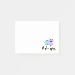 We horen bij elkaar post-it® notes