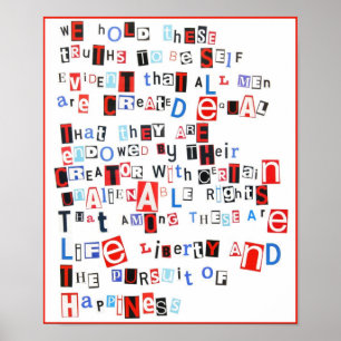 We houden deze waarheden... poster