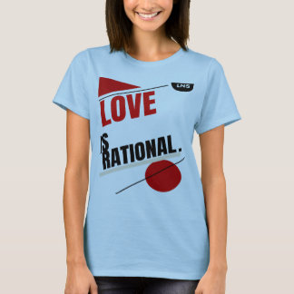 We houden met ons hoofd, niet met ons hart t-shirt