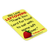 We houden van bijbelcitaat uit restjes magneet (Rechterzijde)