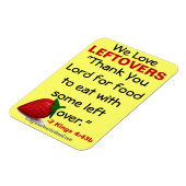 We houden van bijbelcitaat uit restjes magneet (Linkerzijde)