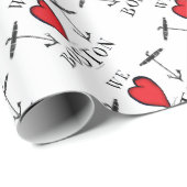 we houden van boston cadeaupapier (Rol Hoek)