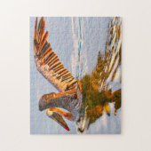 We houden van Brown Pelicans Florida Legpuzzel (Verticaal)