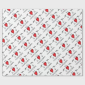 we houden van charleston cadeaupapier (Vlak)