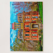 We houden van Davenport Iowa. Legpuzzel (Verticaal)