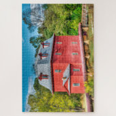 We houden van de Big Otter Mill Virginia Legpuzzel (Verticaal)