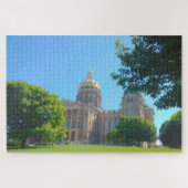 We houden van de staatskas in Iowa. Legpuzzel (Horizontaal)