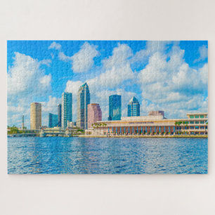 We houden van de stad Tampa Florida Legpuzzel