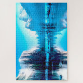 We houden van de winter in Yellowstone. Legpuzzel (Verticaal)