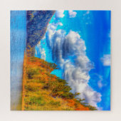 We houden van Devils Lake Wisconsin. Legpuzzel (Horizontaal)