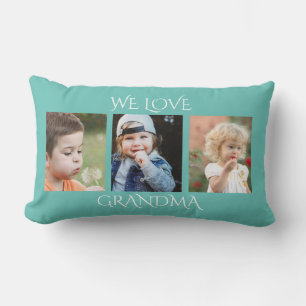 We houden van Grandma Photo Collage Kussen