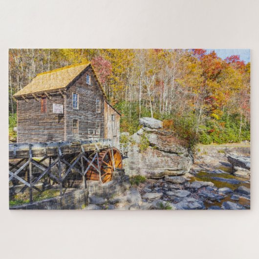 We houden van Grist Mill Virginia Legpuzzel (Horizontaal)