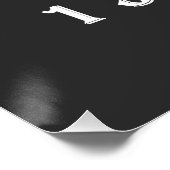 "We houden van Hem omdat Hij ons eerst liefhad." Perfect Poster (Hoek)