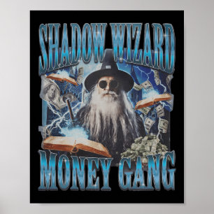 We houden van het gieten van spreuken Shadow Wizar Poster