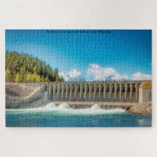 We houden van Jackson Lake Wyoming Jigsaw Puzzle Legpuzzel