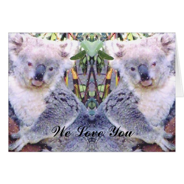 We houden van je. (Voorkant Horizontaal)