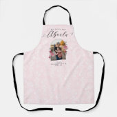 We houden van je Abuela Floral Photo Keepomwille P Schort (Voorkant)