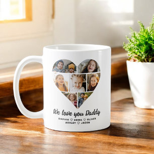We houden van je Daddy Photo Instagram Collage Koffiemok